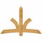 Ekena Millwork Davenport Rough Sawn Timber Gable Bracket, Western Red Cedar, 72"W x 48"H x 6"D x 6"F, 16/12 Pitch GBW072X48X0606DAV00RWR - alternate 1